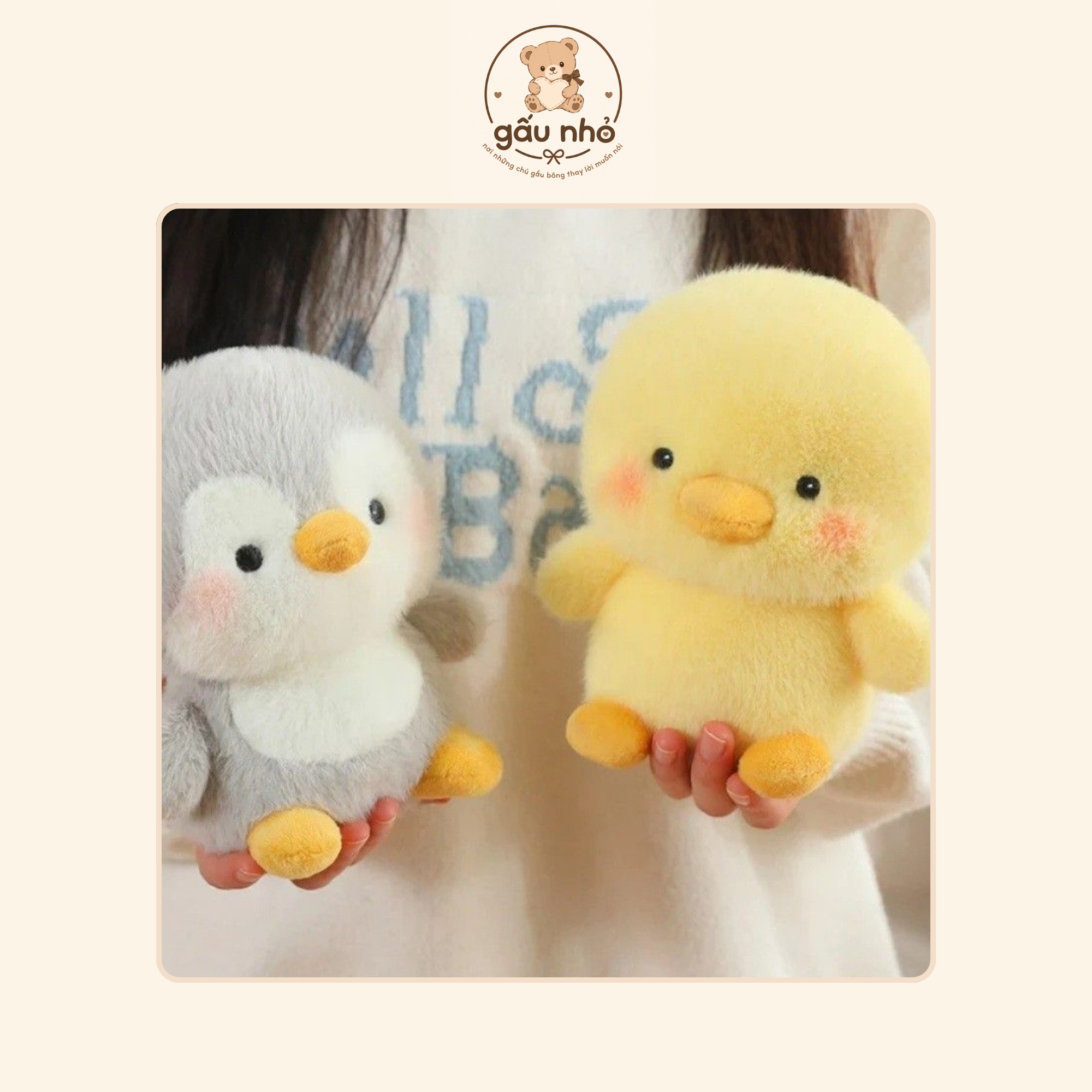 Gấu bông vịt vàng - Ảnh 3