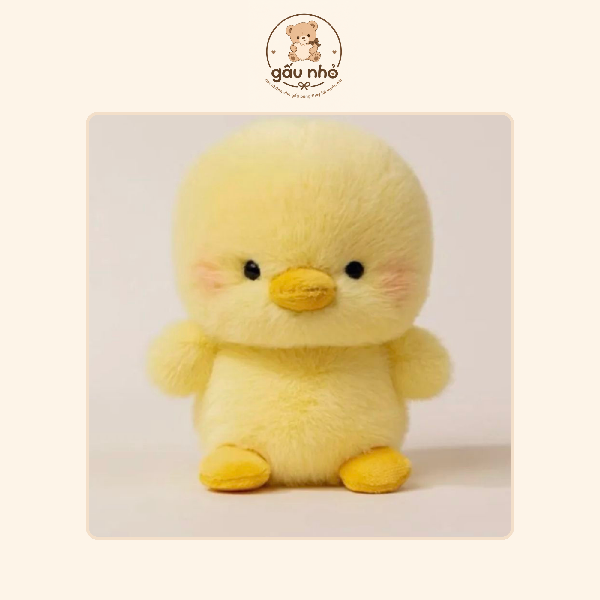Gấu bông vịt vàng - Ảnh 2